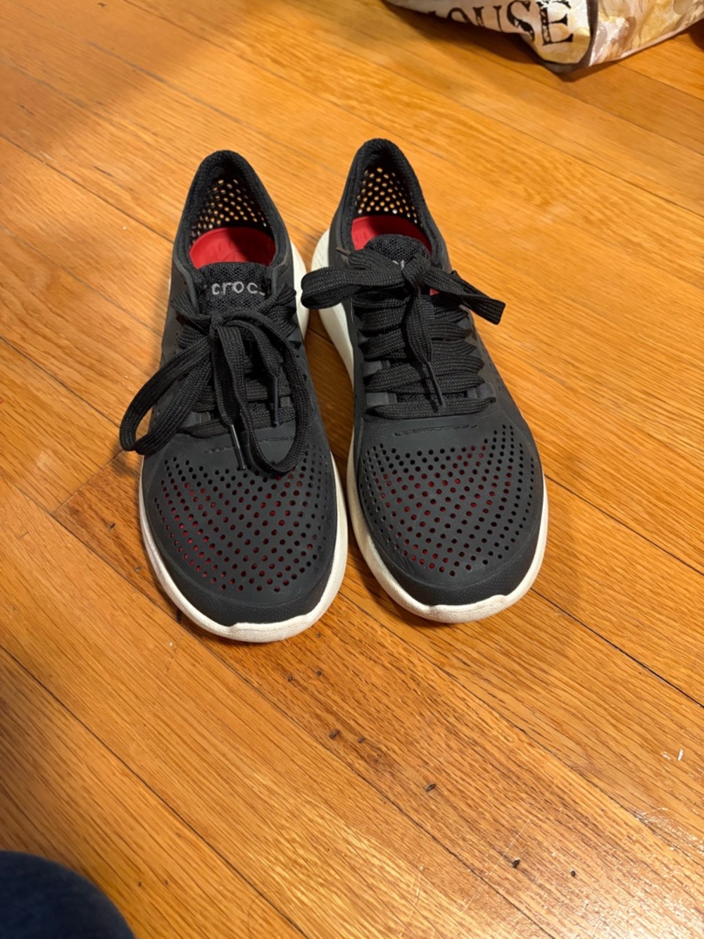 CROCS Black Sneakers